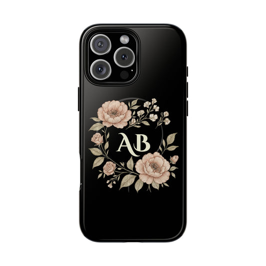 Custom Initials iPhone Case Compatible with MagSafe®
