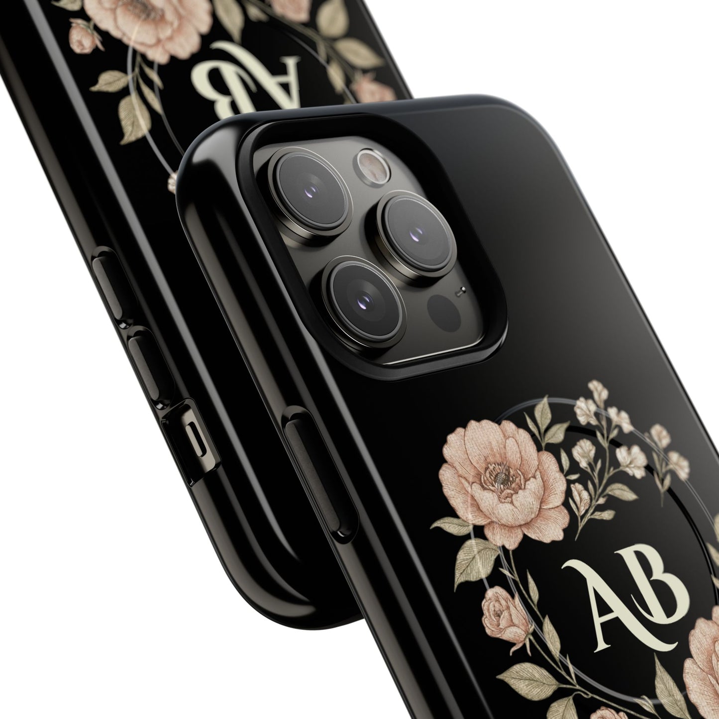 Custom Initials iPhone Case Compatible with MagSafe®