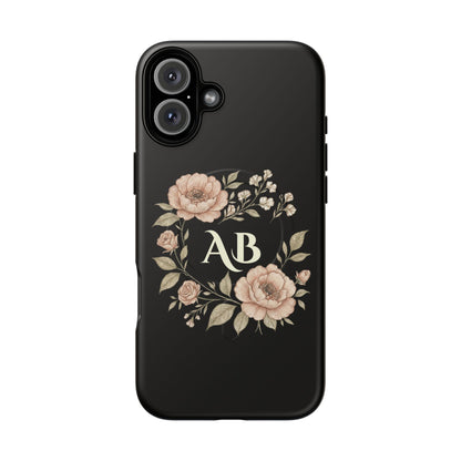 Custom Initials iPhone Case Compatible with MagSafe®