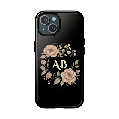 Custom Initials iPhone Case Compatible with MagSafe®