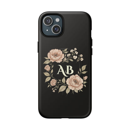 Custom Initials iPhone Case Compatible with MagSafe®
