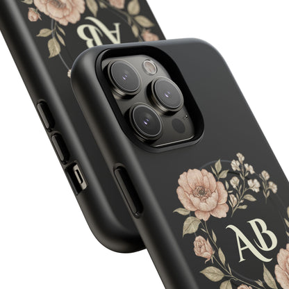 Custom Initials iPhone Case Compatible with MagSafe®