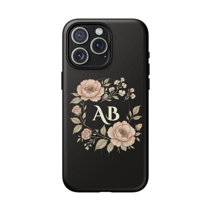 Custom Initials iPhone Case Compatible with MagSafe®