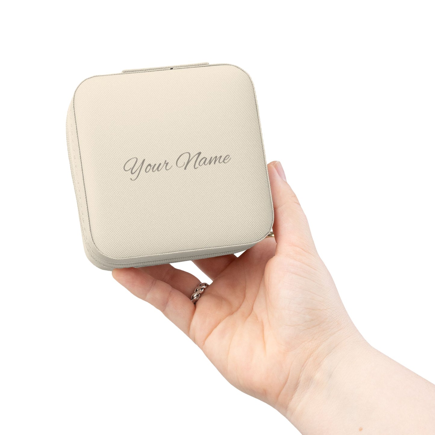 Personalized Travel Jewelry Case