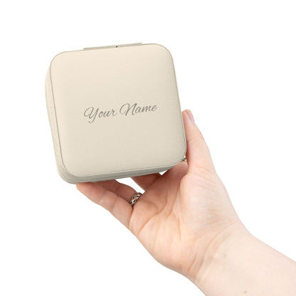 Personalized Travel Jewelry Case