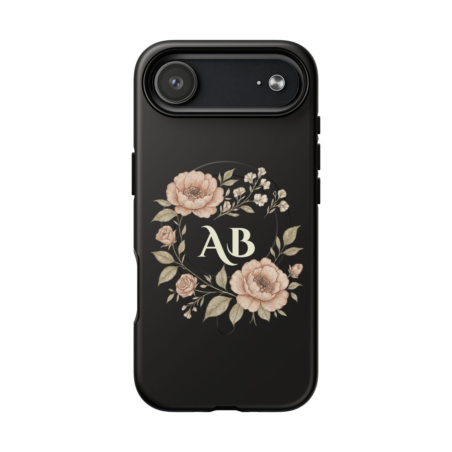 Custom Initials iPhone Case Compatible with MagSafe®