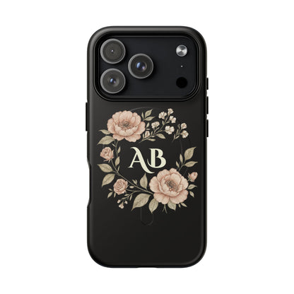 Custom Initials iPhone Case Compatible with MagSafe®