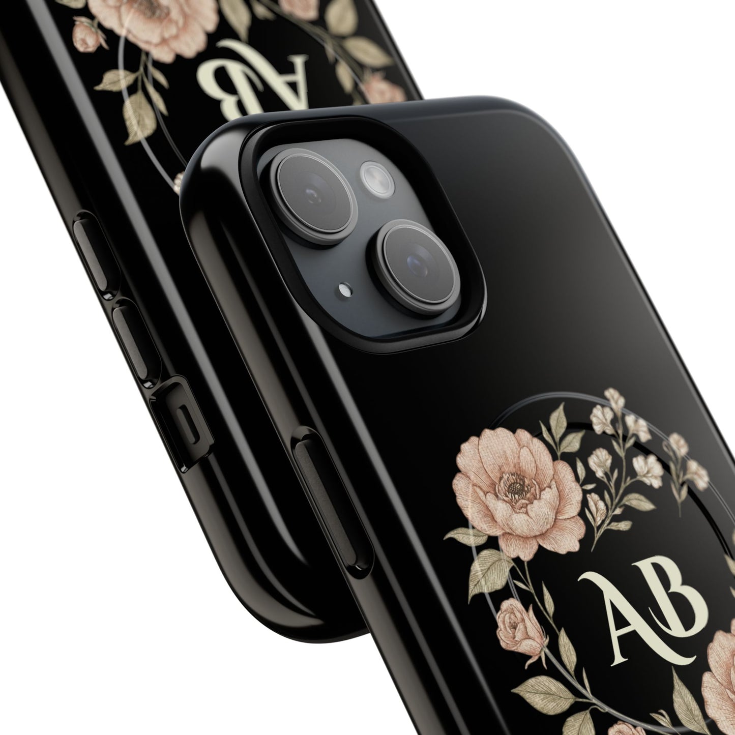 Custom Initials iPhone Case Compatible with MagSafe®