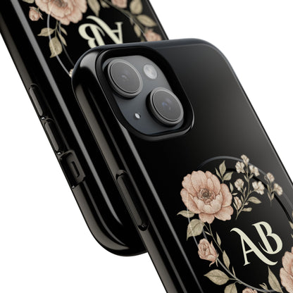 Custom Initials iPhone Case Compatible with MagSafe®