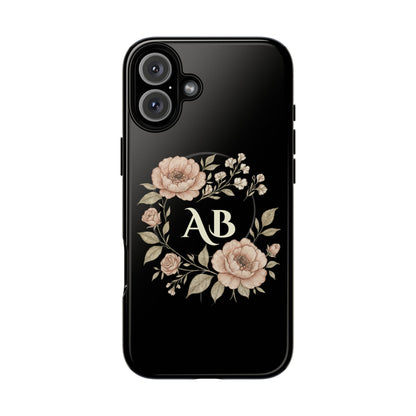 Custom Initials iPhone Case Compatible with MagSafe®