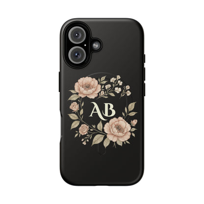 Custom Initials iPhone Case Compatible with MagSafe®