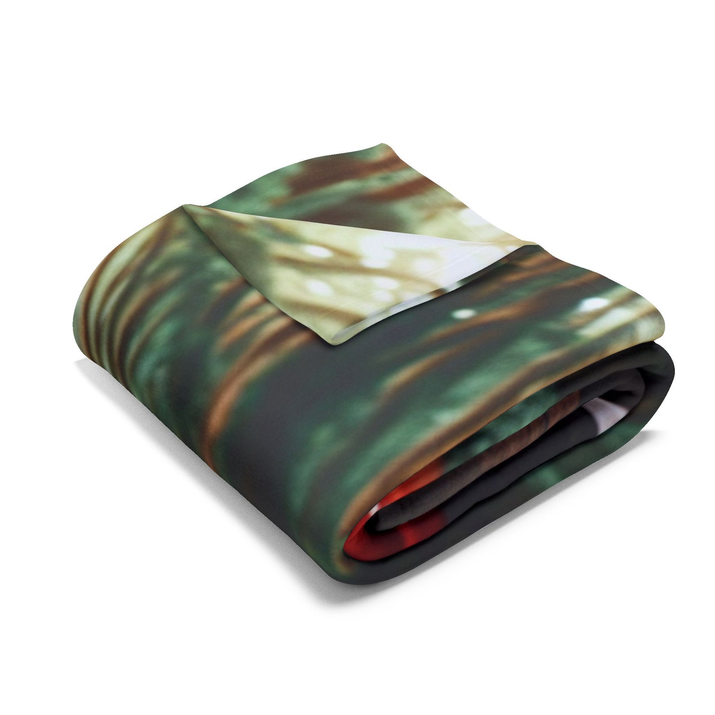 Fleece Blanket - Jeep and French Bulldog Design