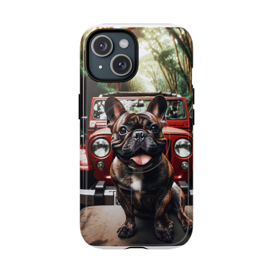 iPhone Case French Bulldog and Jeep Tough Magnetic Cases