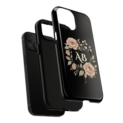 Custom Initials iPhone Case Compatible with MagSafe®