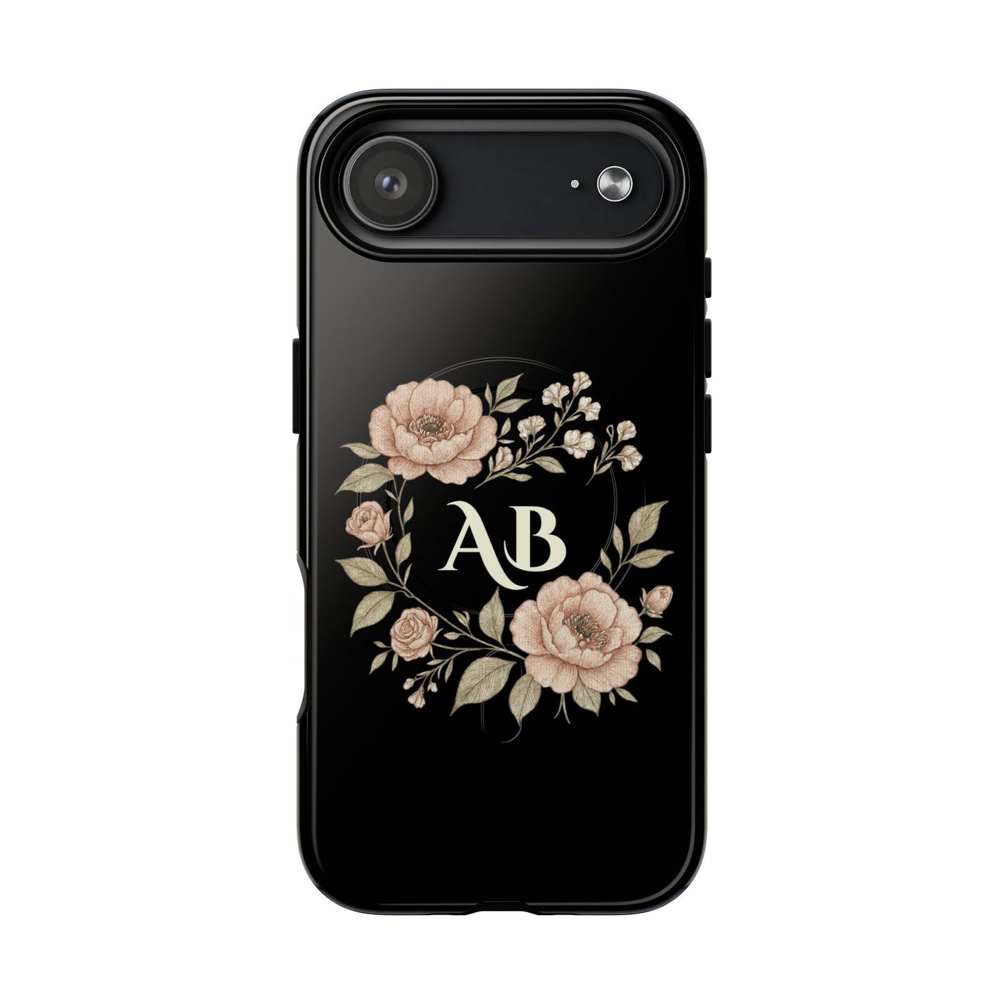 Custom Initials iPhone Case Compatible with MagSafe®
