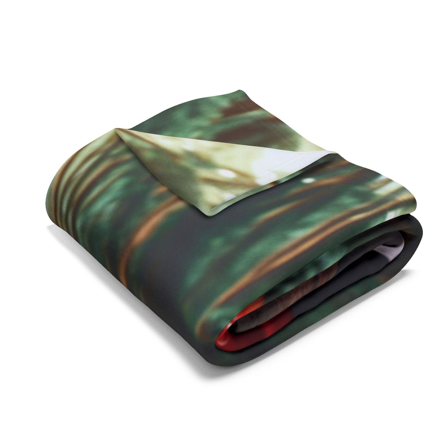 Fleece Blanket - Jeep and French Bulldog Design