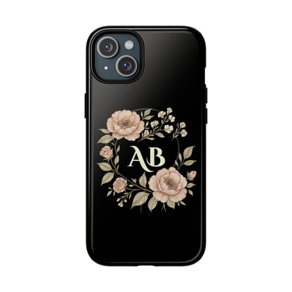 Custom Initials iPhone Case Compatible with MagSafe®